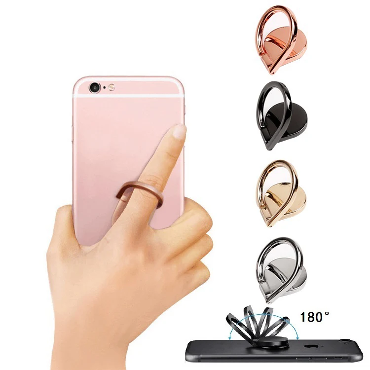 2 In 1 Ring-shaped Finger Spinner&Phone Holder 1