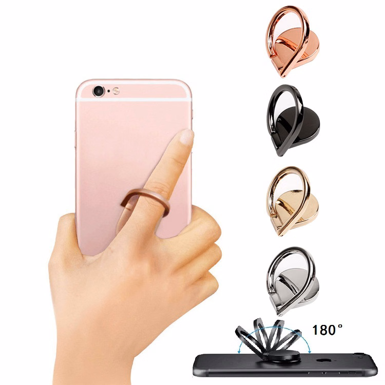 2 In 1 Ring-shaped Finger Spinner&Phone Holder