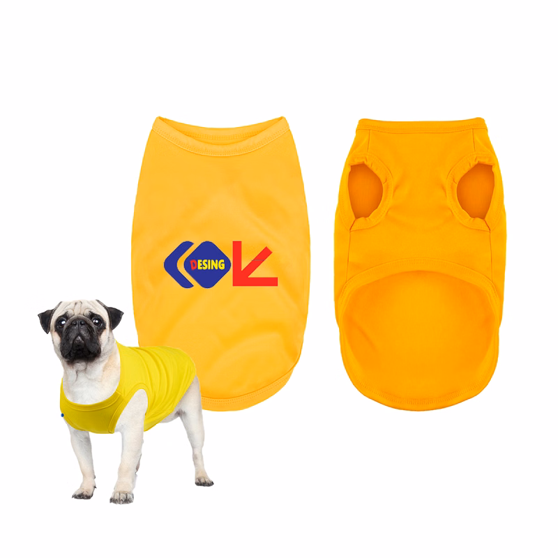 Sleeveless Personalized Pet T-Shirt