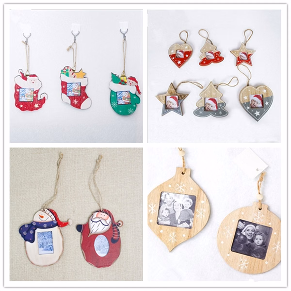 Wood Mini Hanging Photo Frames