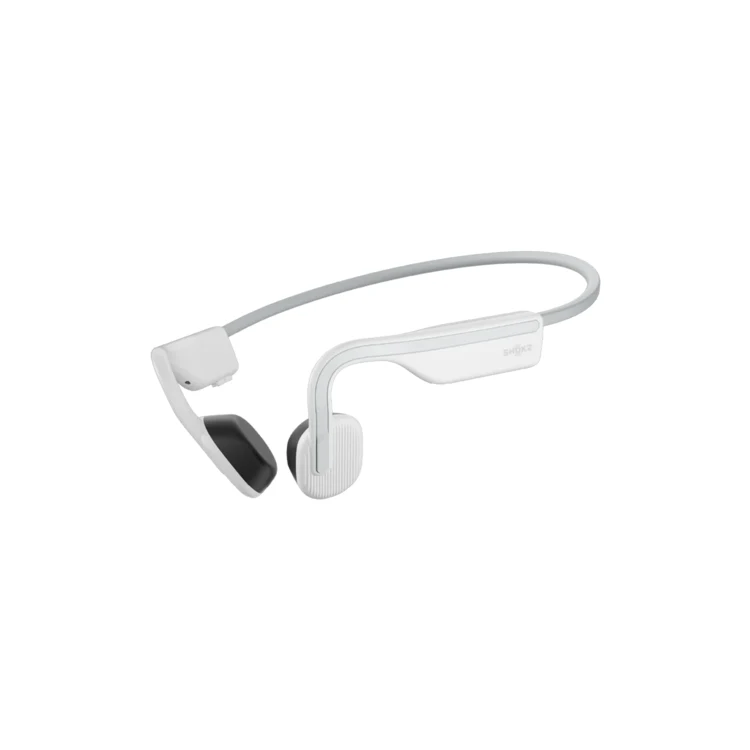 Shokz OpenMove Bone Conduction Headphones - White 1