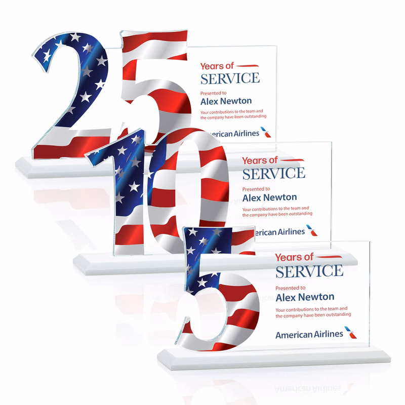 Hazelton VividPrint™ Award - White