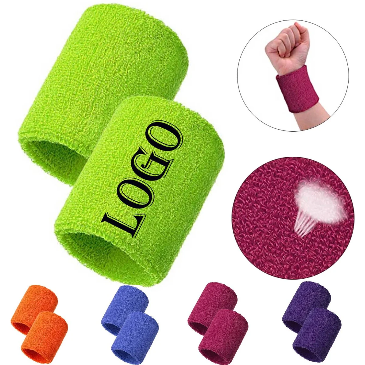 Sports Wrist Sweatband 1