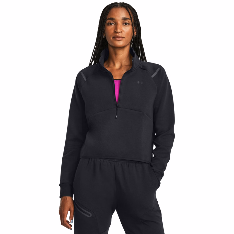 Women's UA Unstoppable Fleece Crop  Zip 
