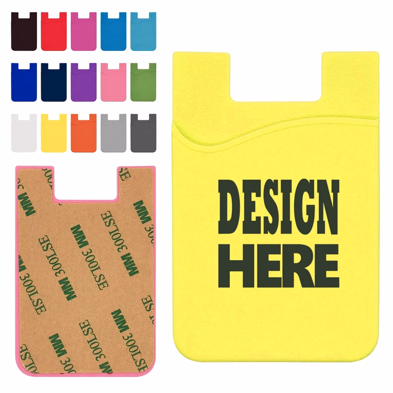 Silicone Smartphone Wallet for Convenience