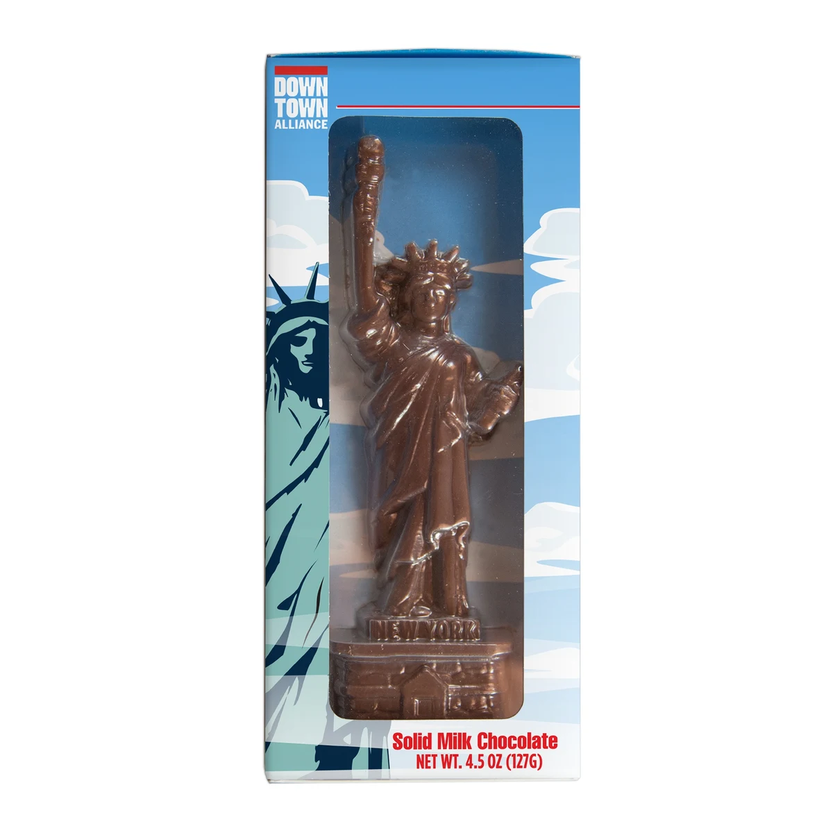 4.5 oz Chocolate Molded Statue of Liberty 1