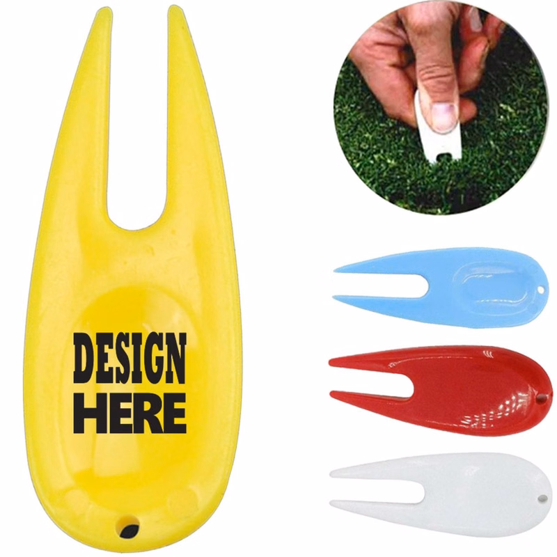 Lightweight Divot Fork For Golf Greens