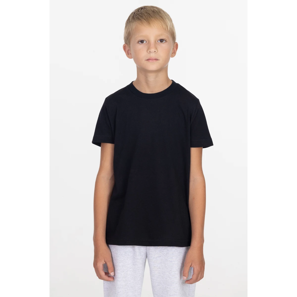 YOUTH POLY COTTON S/S T SHIRT 1