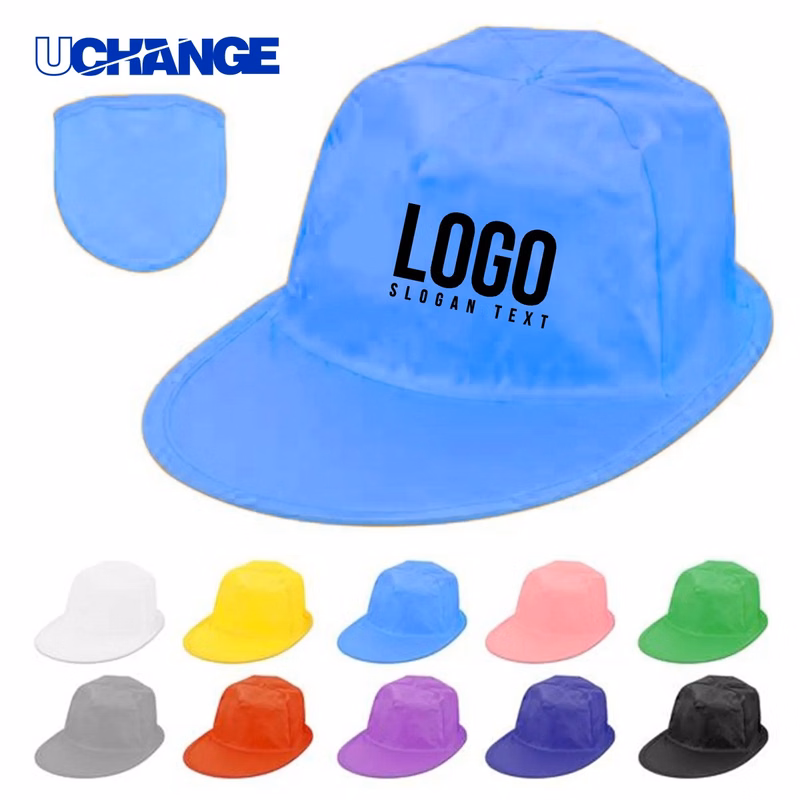 Folding Baseball Hat with Pouch Headwear
