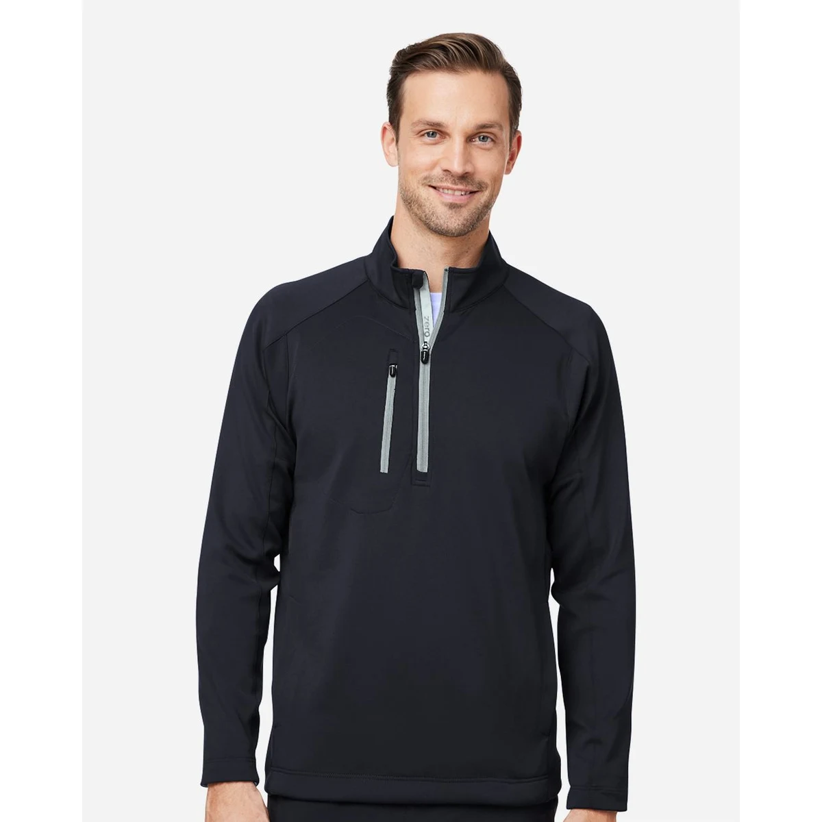 Men's Quarter-Zip Pullover - L330 1