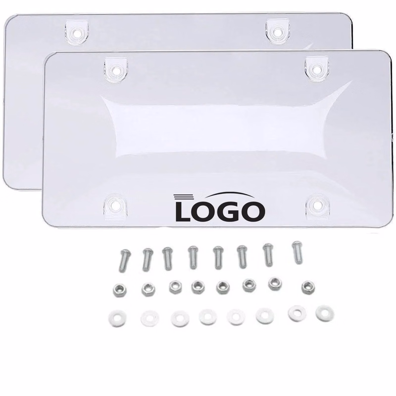 Clear License Plate Cover