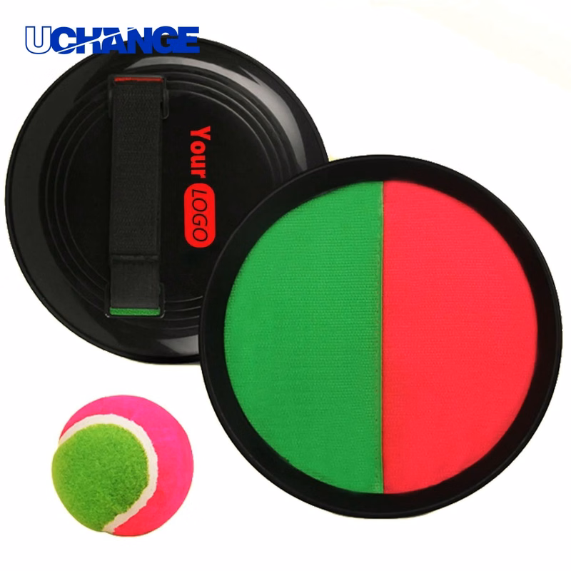 Sticky Paddle Toss And Catch Ball Game