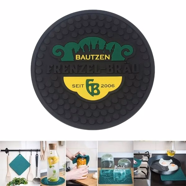 The Great Gift's Choice of OEM Soft PVC Silicone Coasters