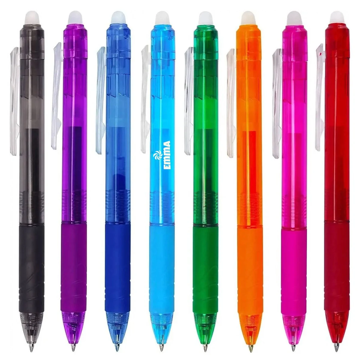 School Plastic Erasable Retractable Ballpoint Pen 1