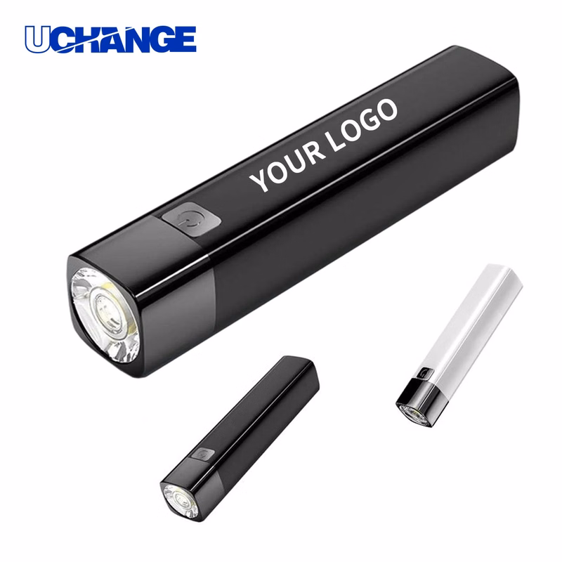LED Flashlight Power Bank Tool 1200mAh