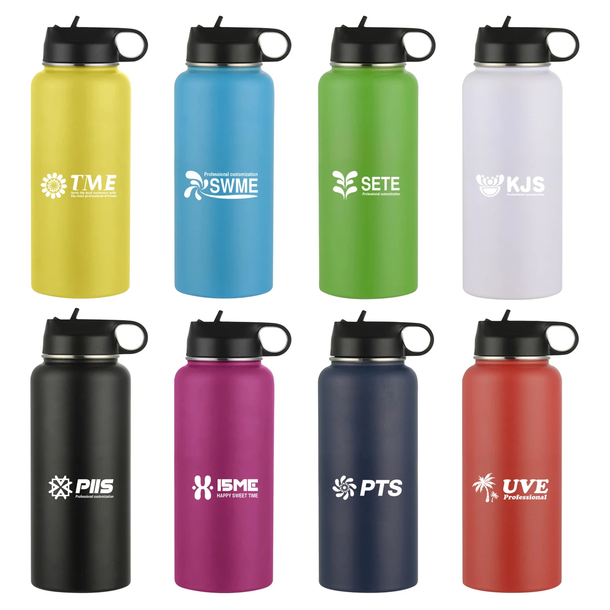 32oz Stainless Steel Space Thermos Flask, custom water bottle with logo imprint 1