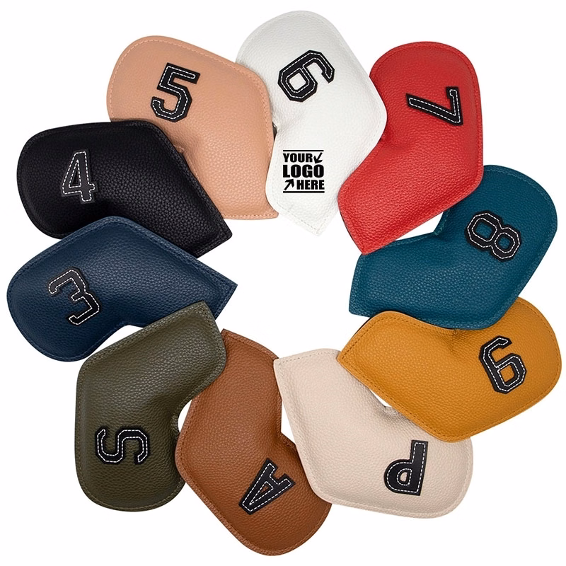 Golf Iron Head Covers 10Pcs