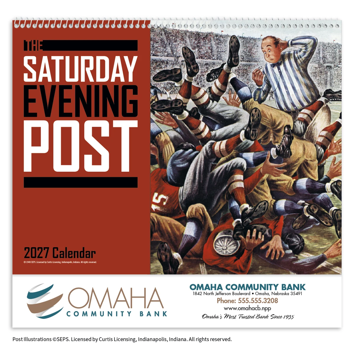 Triumph® Calendars The Saturday Evening Post 1