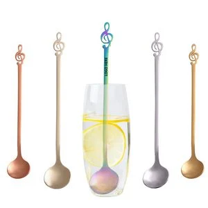 8.38 Inch Music Note Stirrer Round Spoon 1