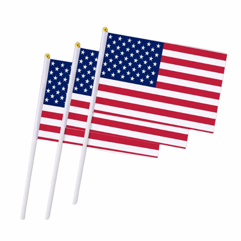 American Hand Waving Flag