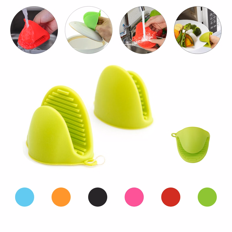 Heat Resistant Silicone Glove For Kitchen Use
