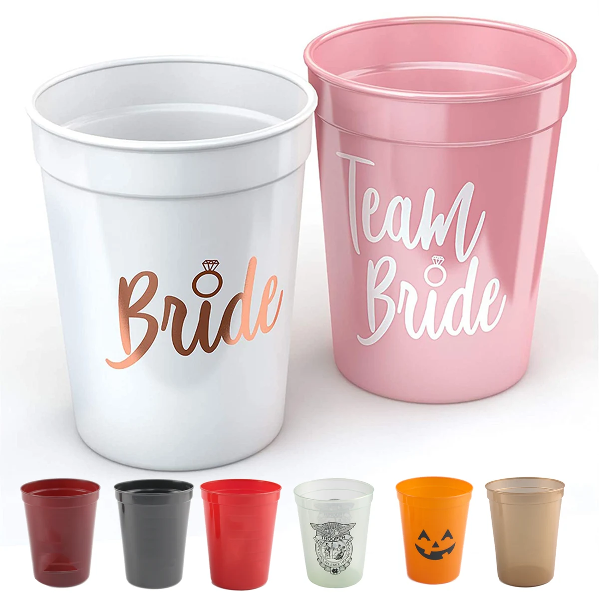 16oz BPA Free Party Plastic Cups 1