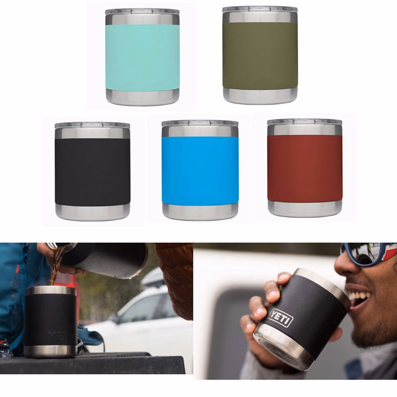 Rambler Stainless Steel Vacuum Insulated Tumbler with Lid