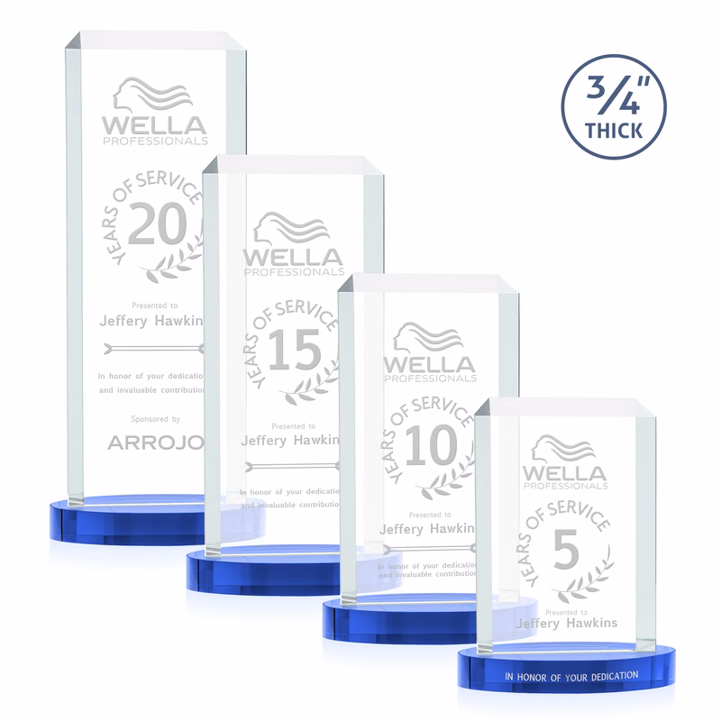 Dalton Award on Alberton Base - Sky Blue