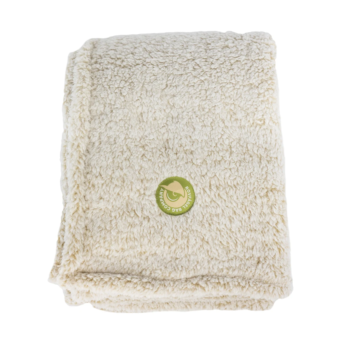 Cozy Blanket w/ Sewn Woven Patch 1