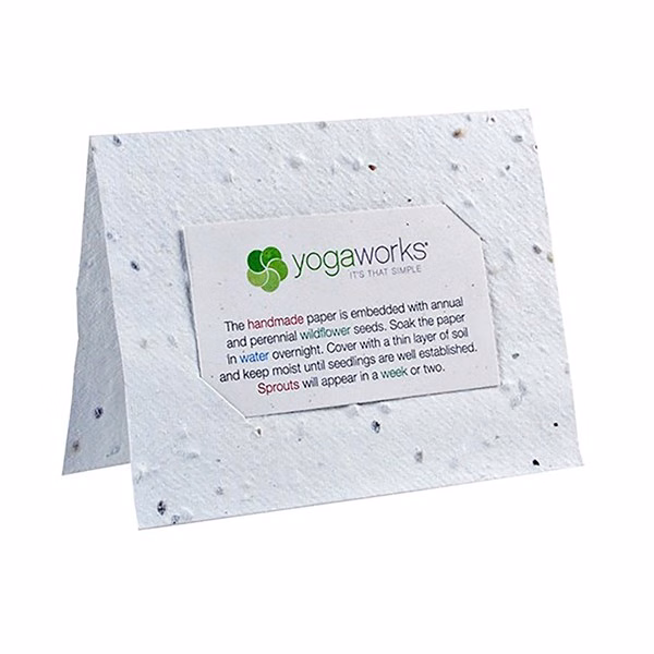 Seed Paper Business Card Holder