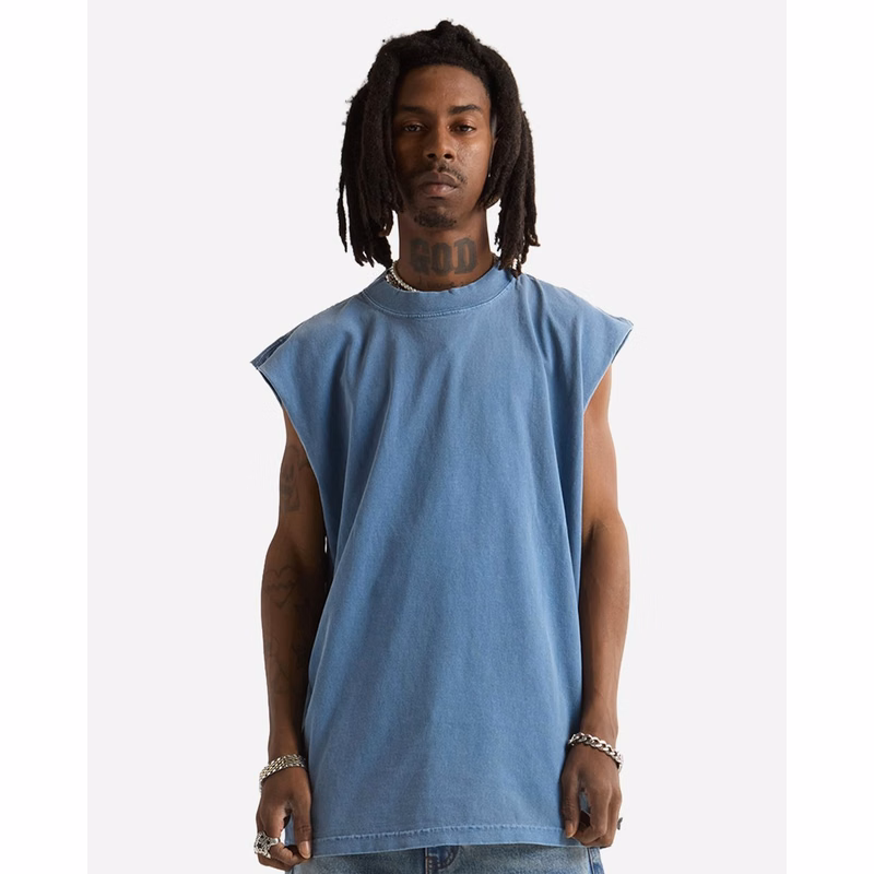 Unisex Garment-Dyed Muscle Tee - SHGMT