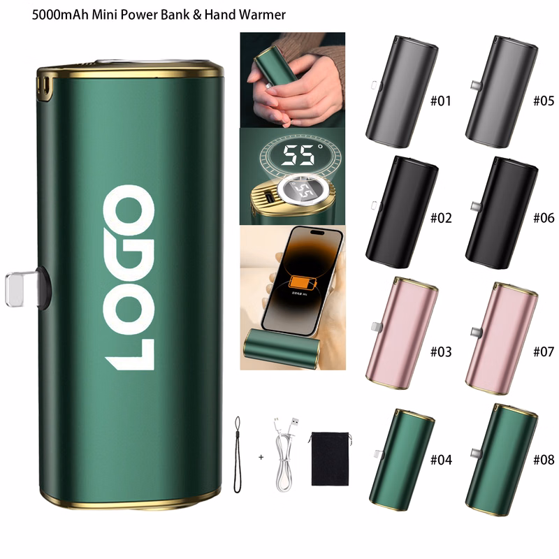 5000mAh Hand Warmer Power Bank