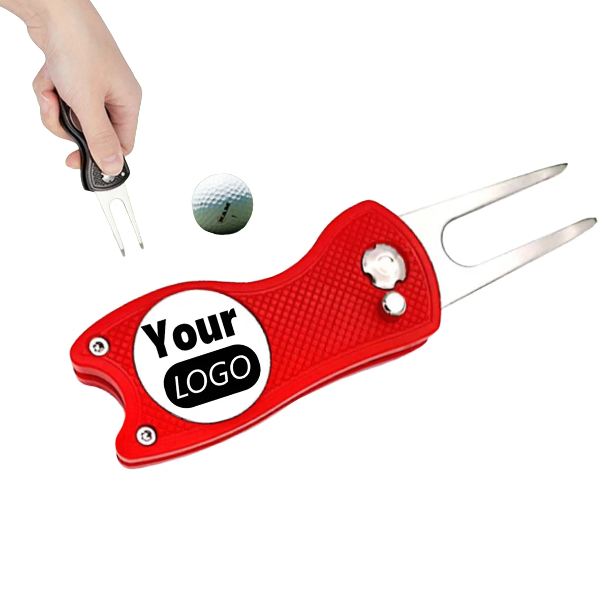 Green Fork Foldable Divot Repair Tool for Golf 1