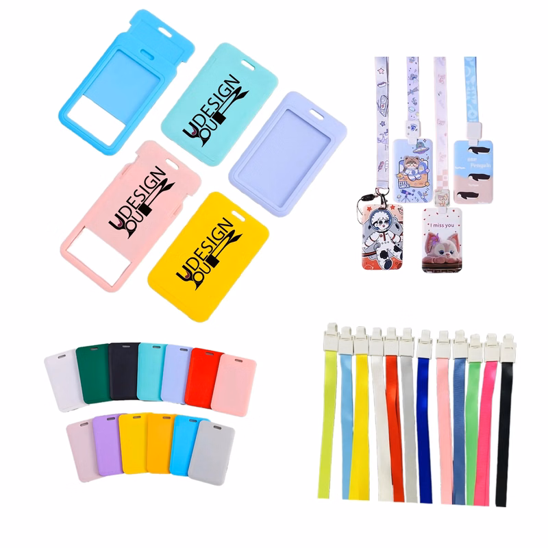ID Card Holder With Lanyard MOQ50