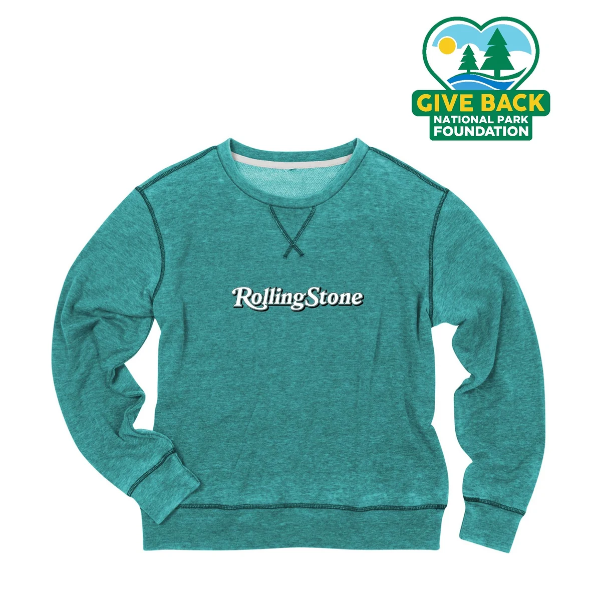 ACE Ladies Burnout Wash Sweatshirt 1