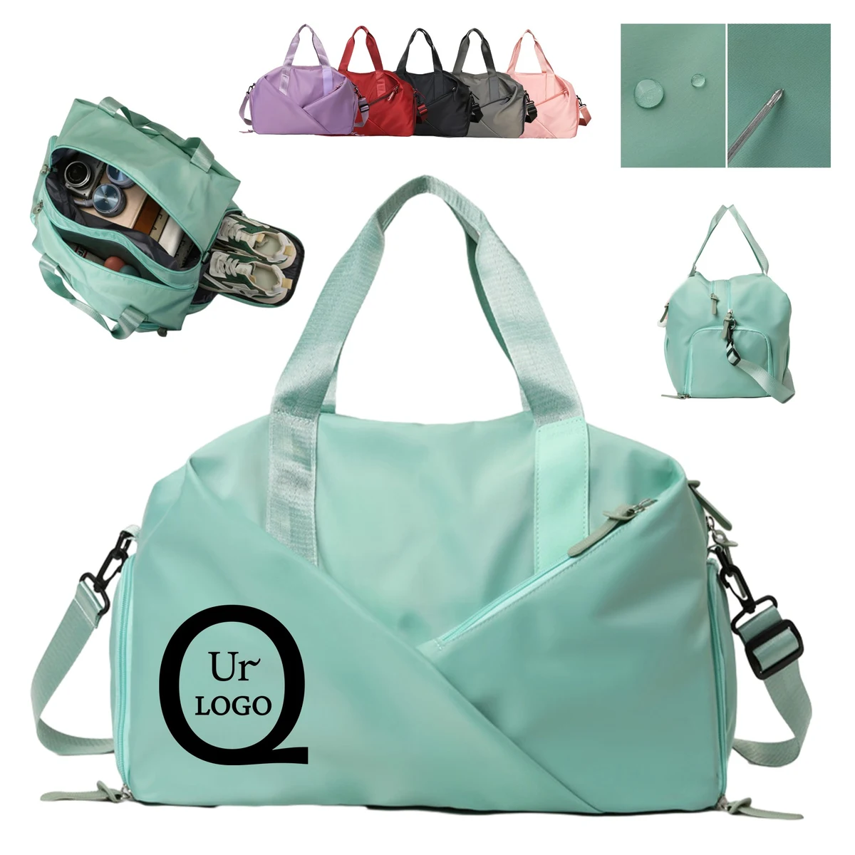 16.54 X 9.45 X 9.84 Inch Large Capacity Fitness Bag 1