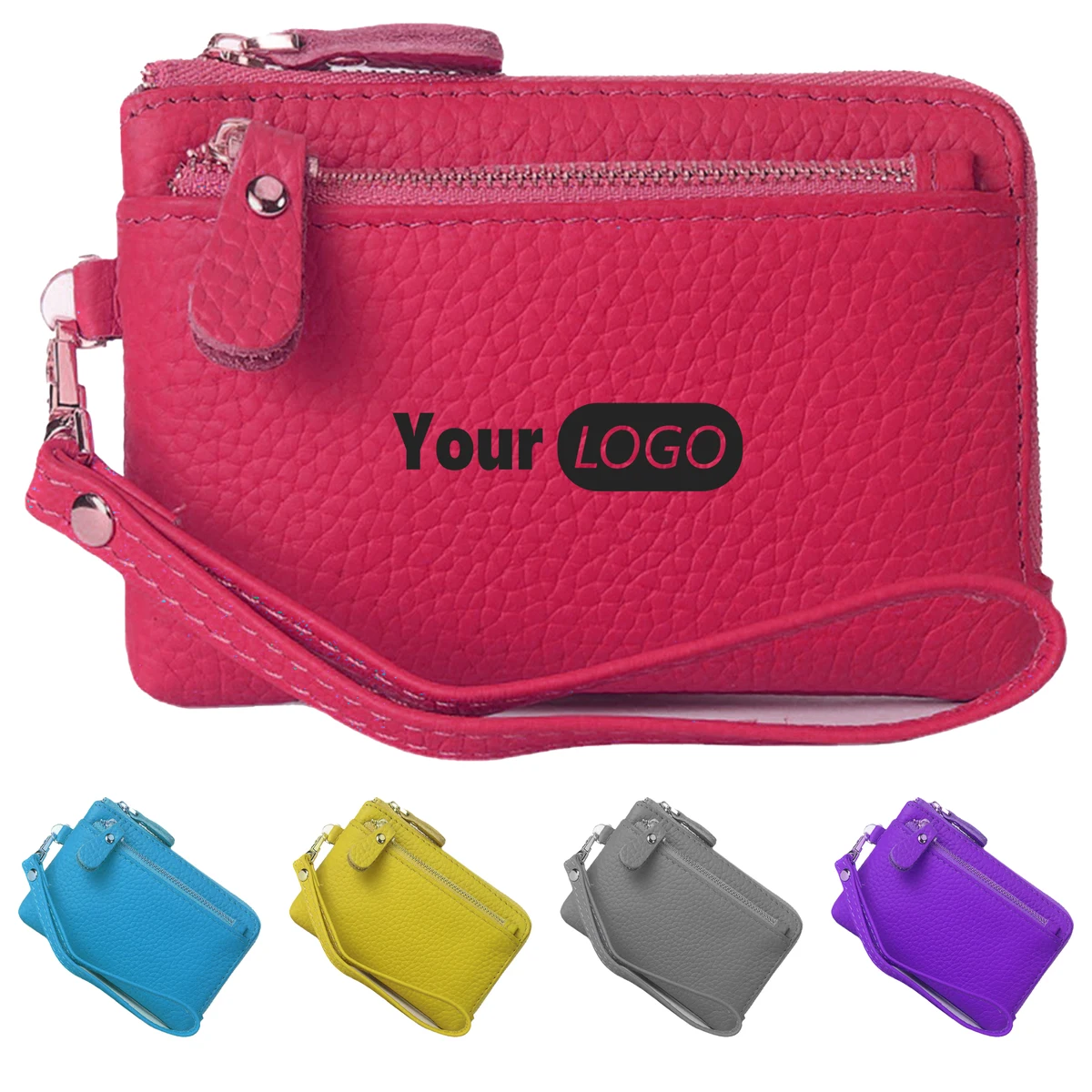 Leather Custom Genuine Women'S Wallet 1
