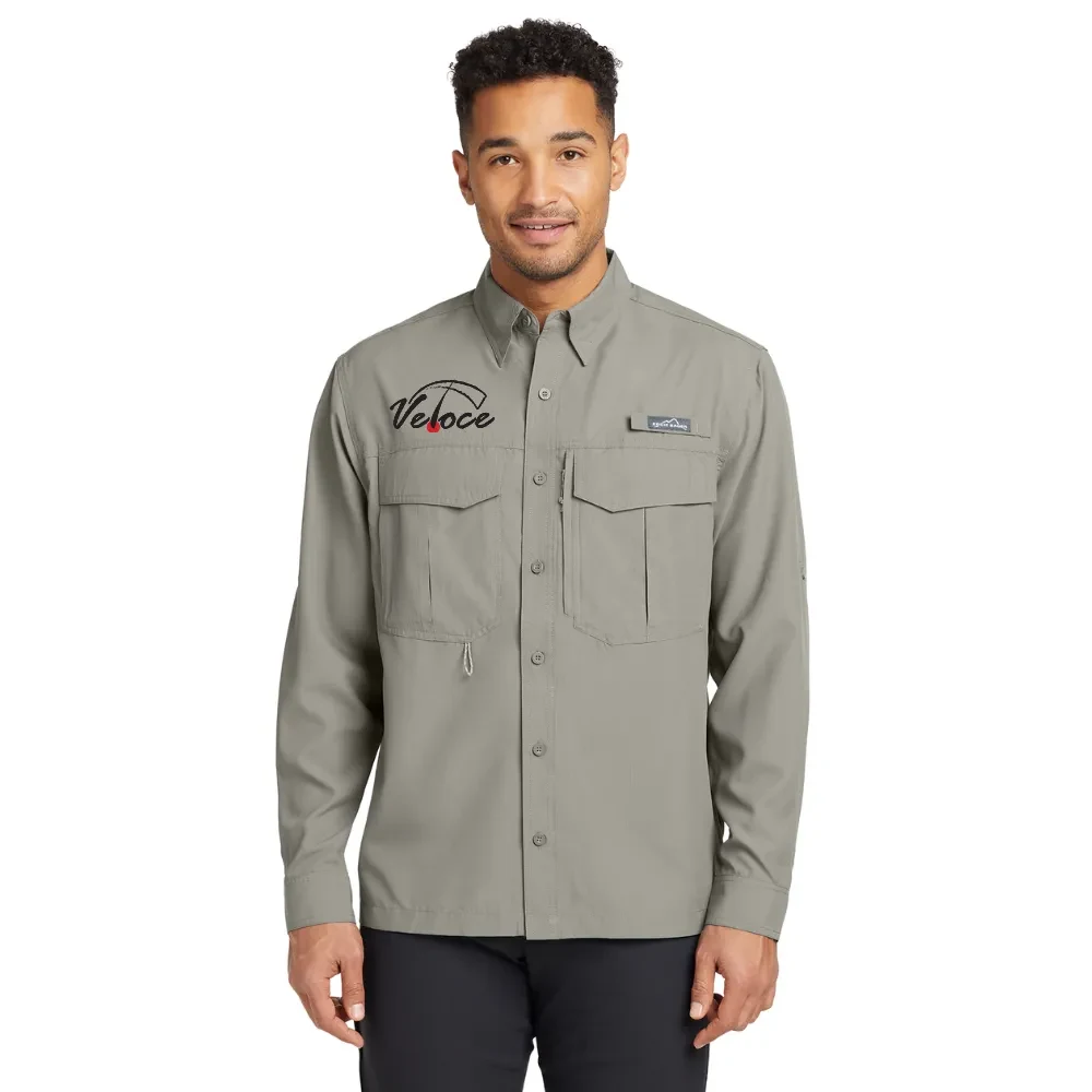 Eddie Bauer(R) Long Sleeve Performance Fishing Shirt 1