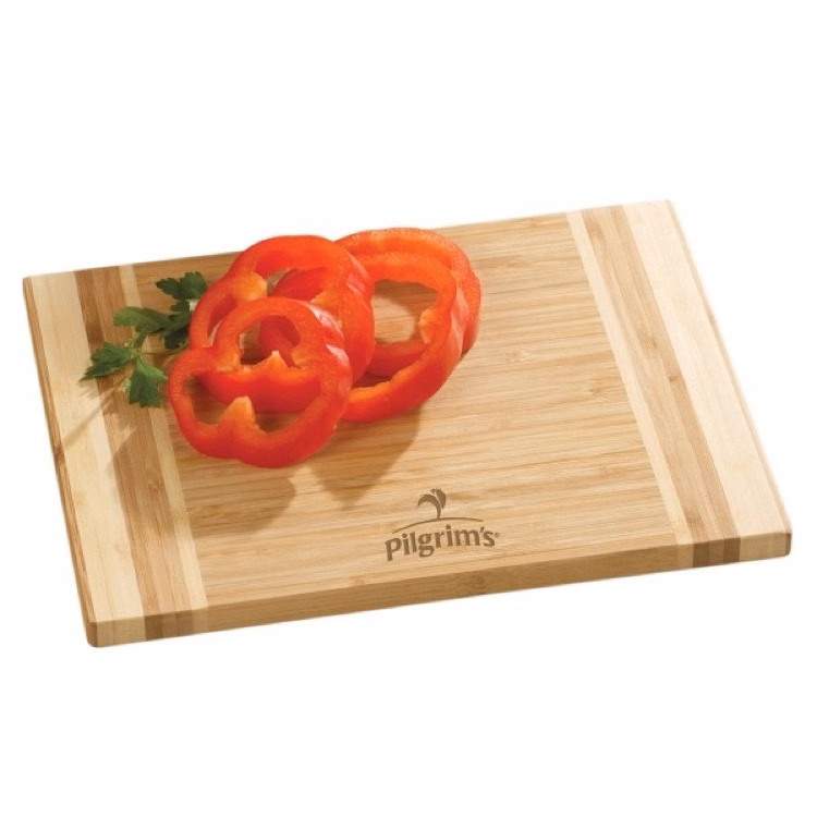 BistroTek Designer Premium Bamboo Cutting Board