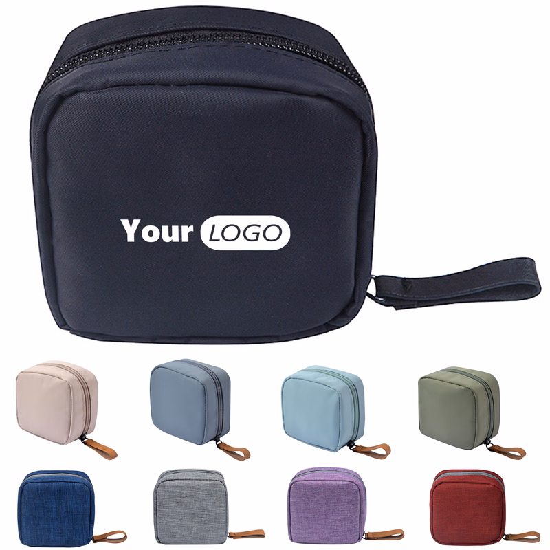Nylon Waterproof Portable Mini Makeup Bag