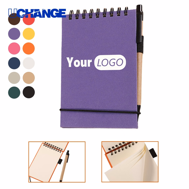 Spiral Notebook with Pen