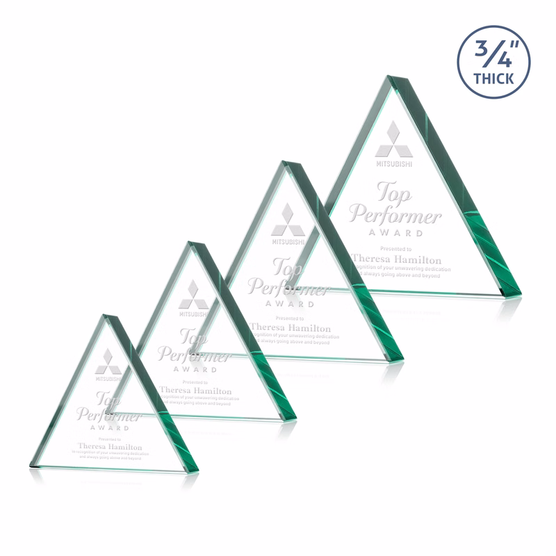 Adler Triangle Award - Emerald