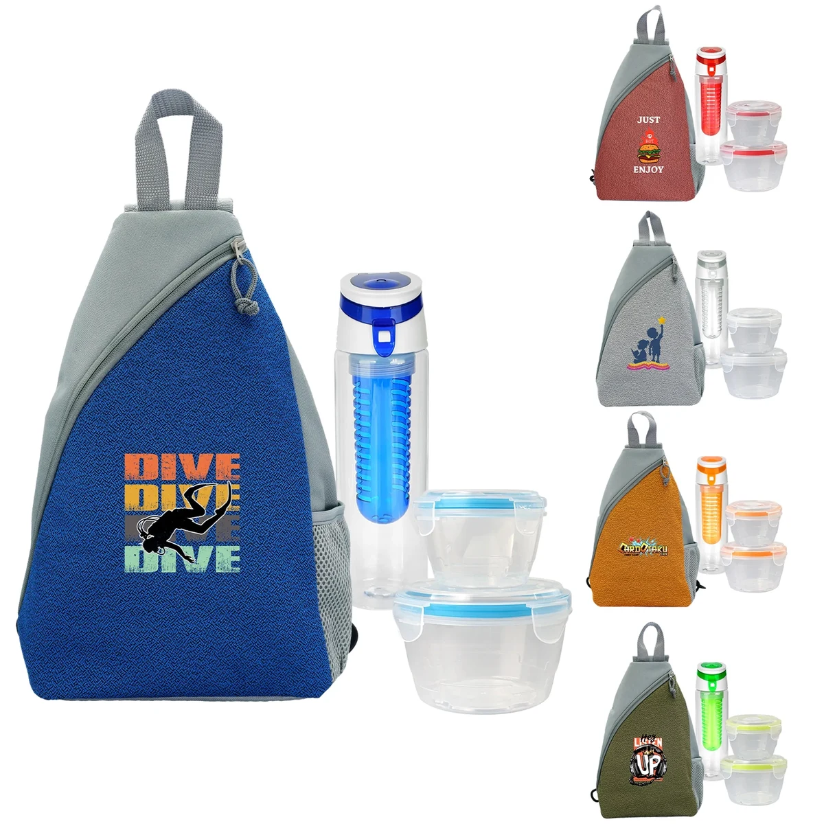 SPECK SLING NESTING & BOTTLE LUNCH SET 1