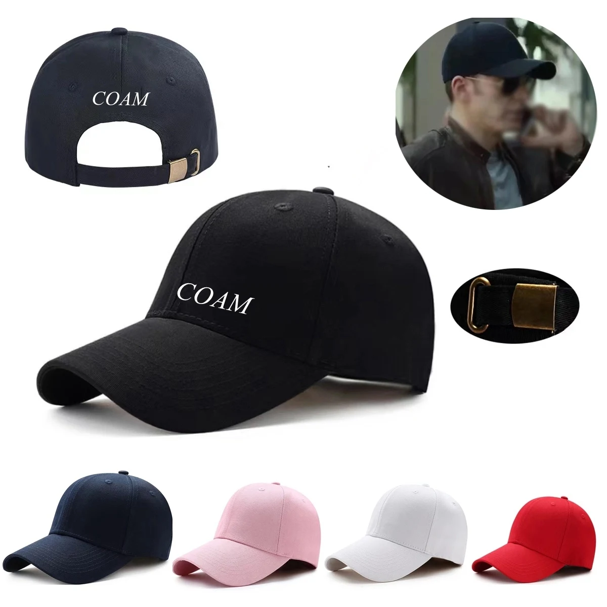 Adjustabe Baseball Cap 1