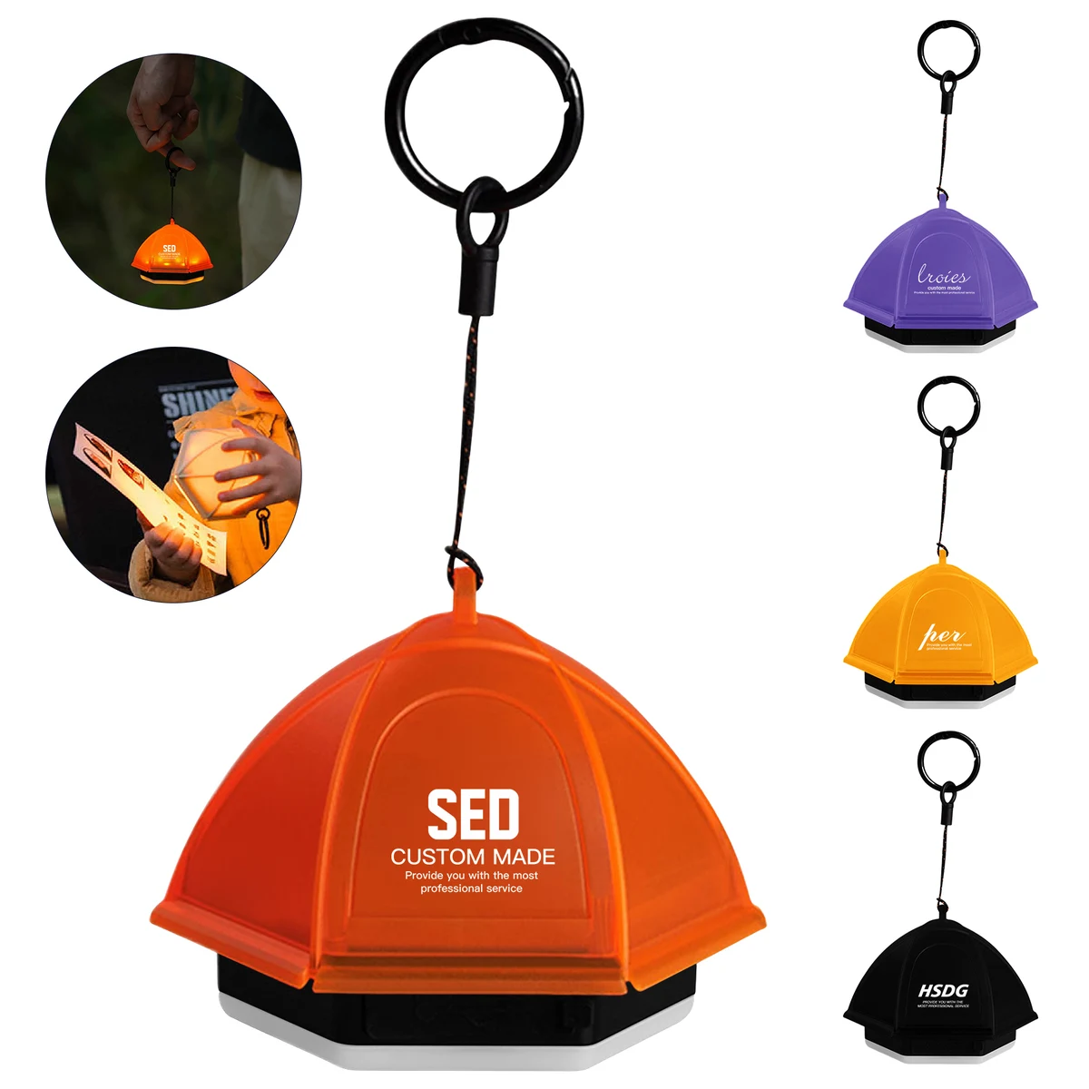 2000mAh Multi-Level Dimmable Magnetic Waterproof Tent Light 1