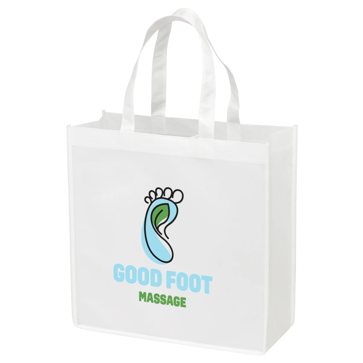Non-woven "Polylactic Acid Fiber" Plant Based Tote Bag 1
