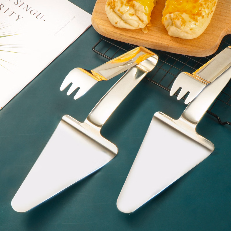 Pizza Server Tongs Duo