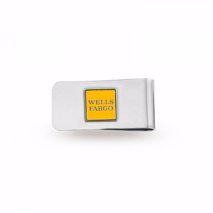 Money Clip with Classic Lapel Pin (Up to 0.5 in)