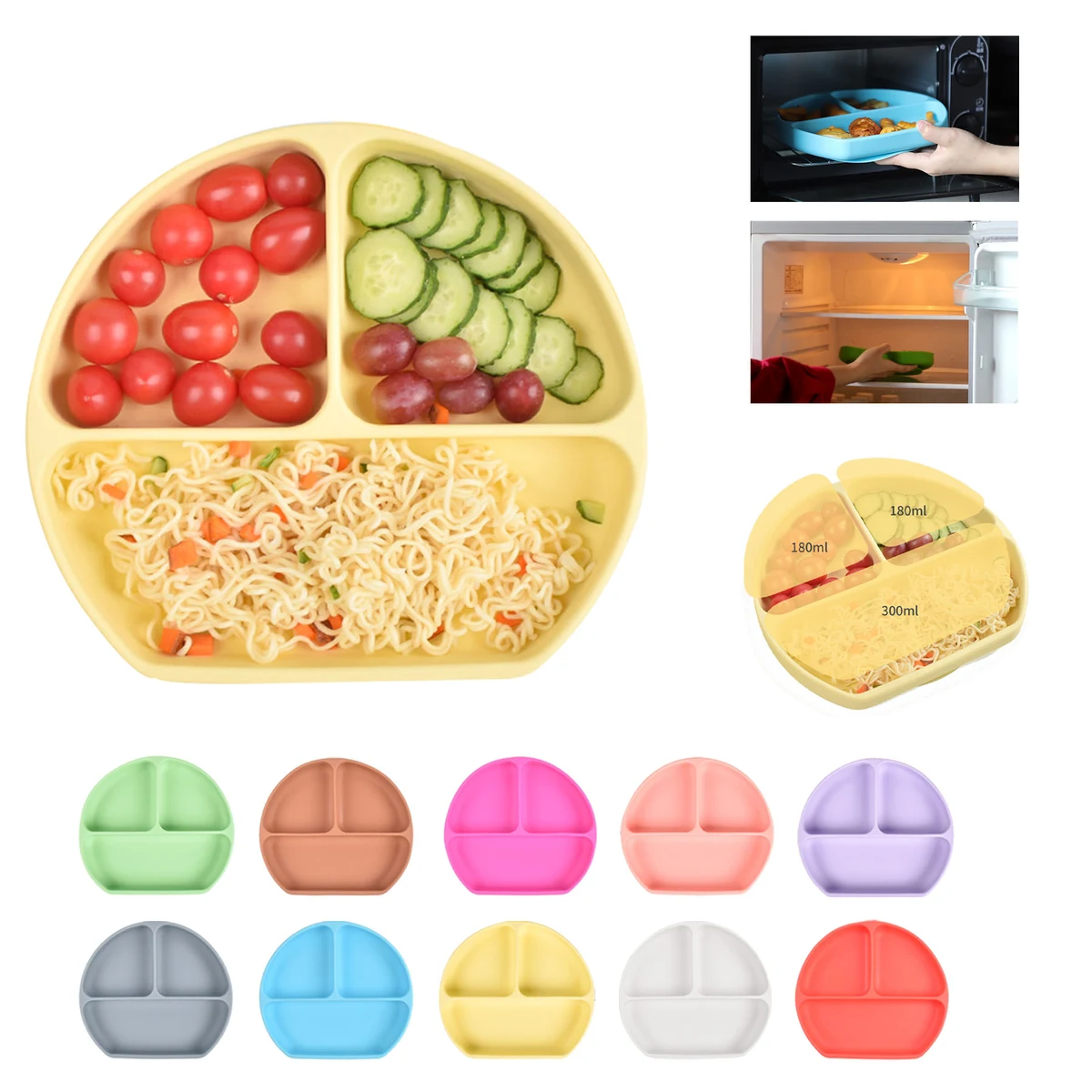 Baby Silicone Plate 1