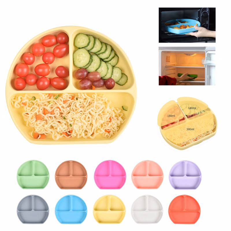 Baby Silicone Plate